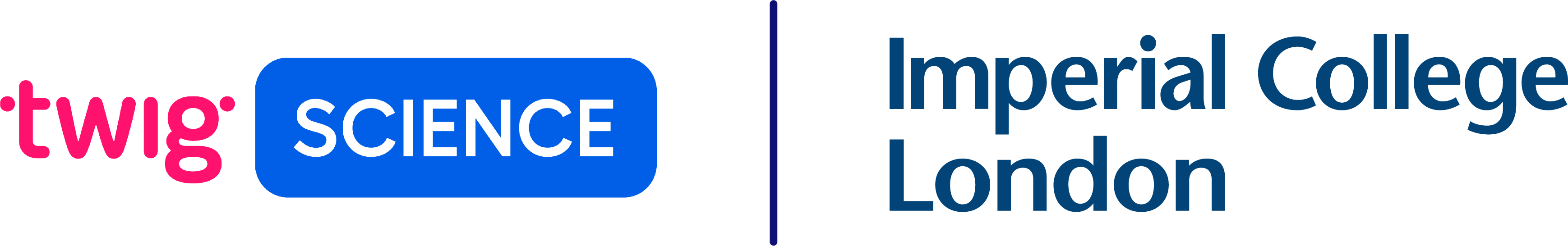 Twig Science and Imperial College London logos